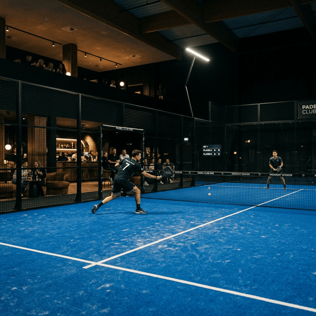 Padel Court Background